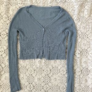 SHEIN Blue Cardigan